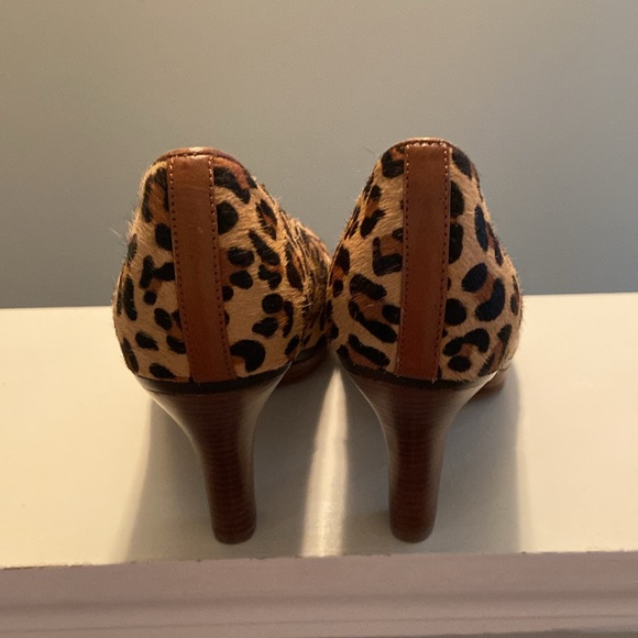 Hot Pair of Leopard Print Broadway Pumps by Sofft - Picture 4 of 10